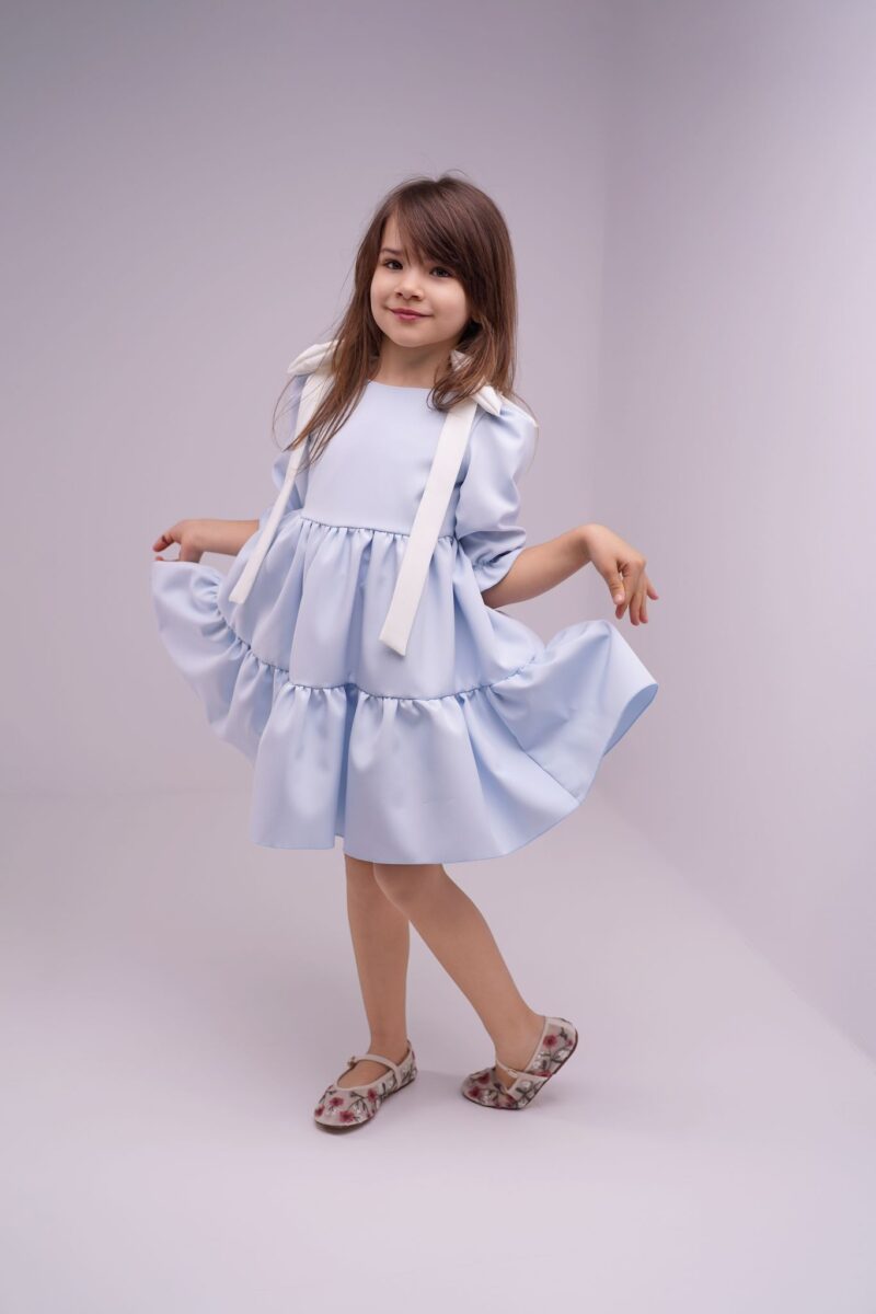 Rochie Blue Rosa,Little Rose