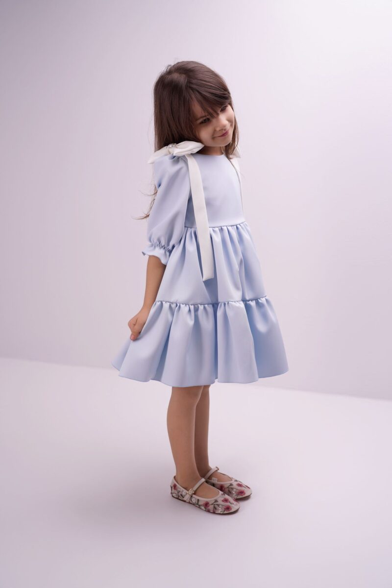 Rochie Blue Rosa,Little Rose - imagine 2