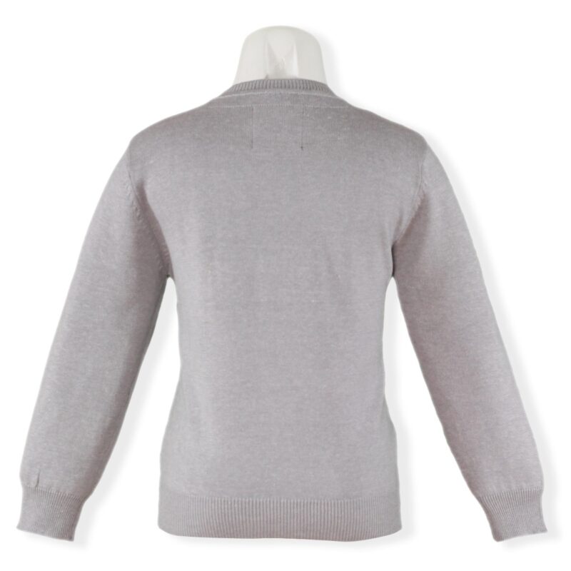 Bluza pentru baieri gri cu maneci lungi si model USA