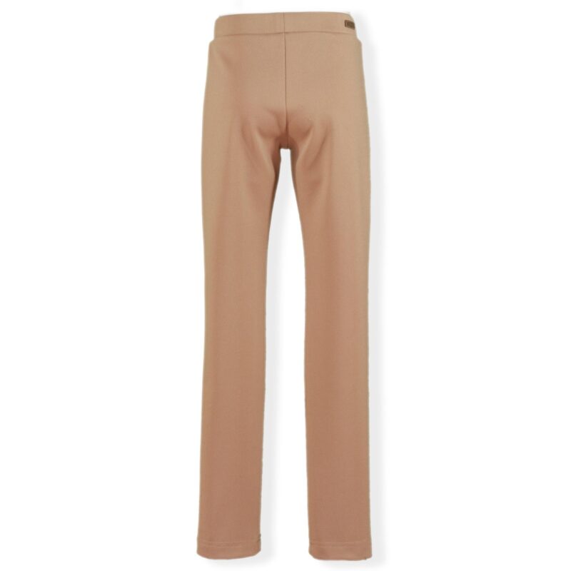 Colanti lungi pentru fetite de culoare crem